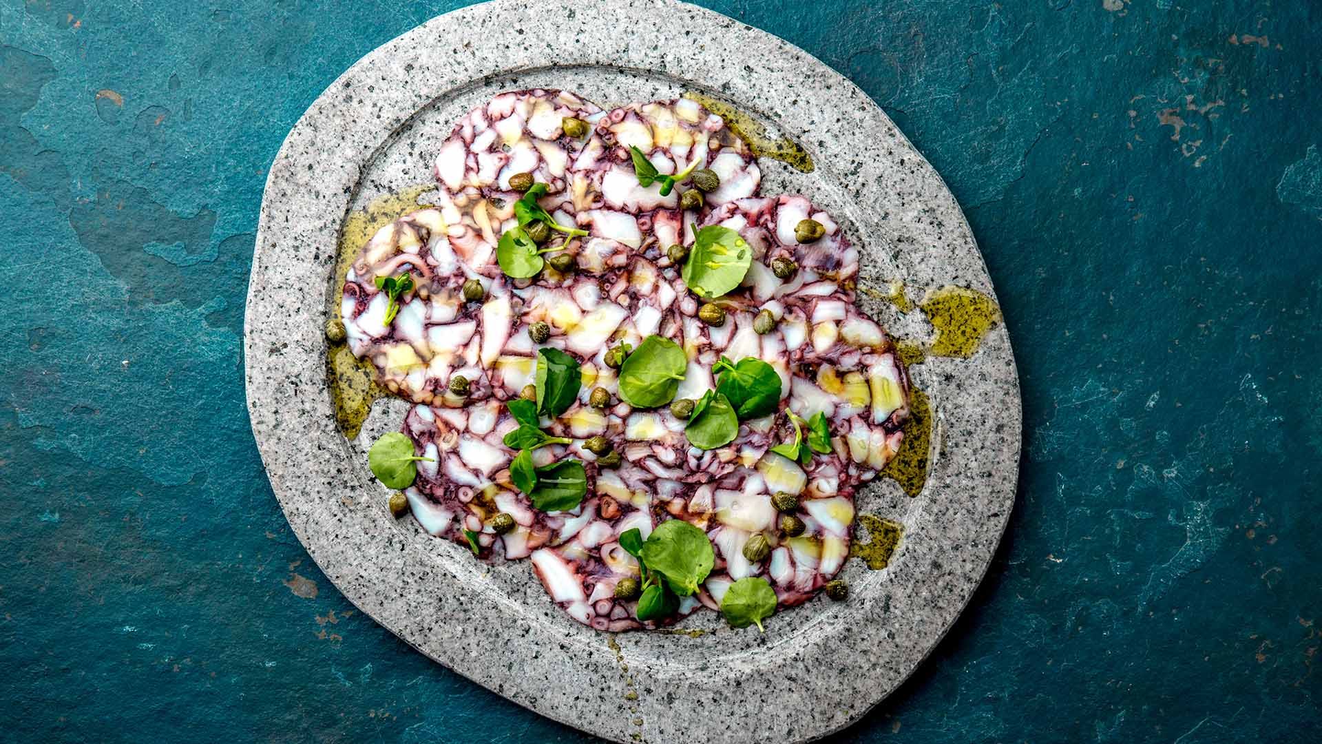 Ahtapot Carpaccio